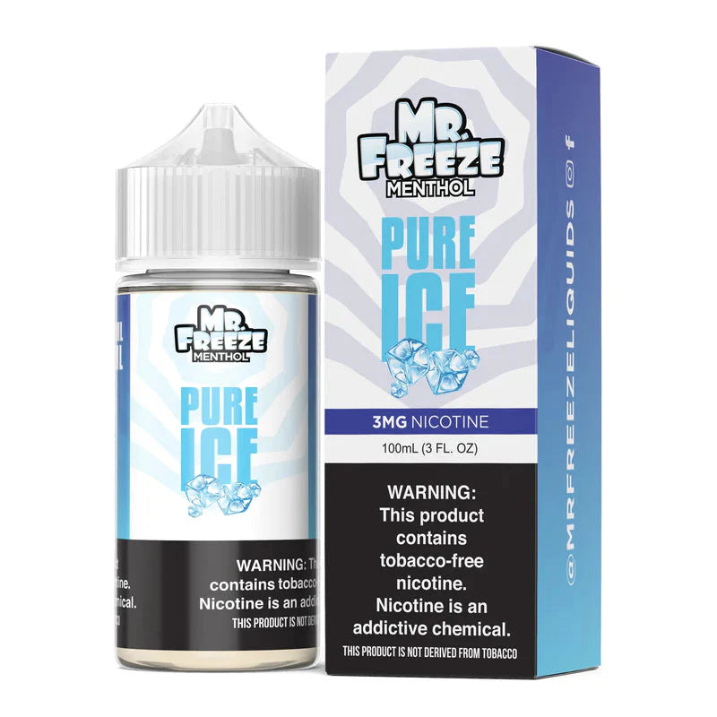 MR FREEZE E-LIQUID PURE ICE - 100ML - Vape Land