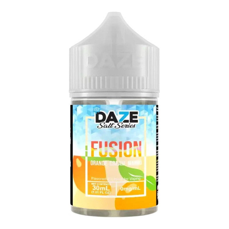 7DAZE SALTS FUSION ICED ORANGE CREAM MANGO - 30ML - Vape Land