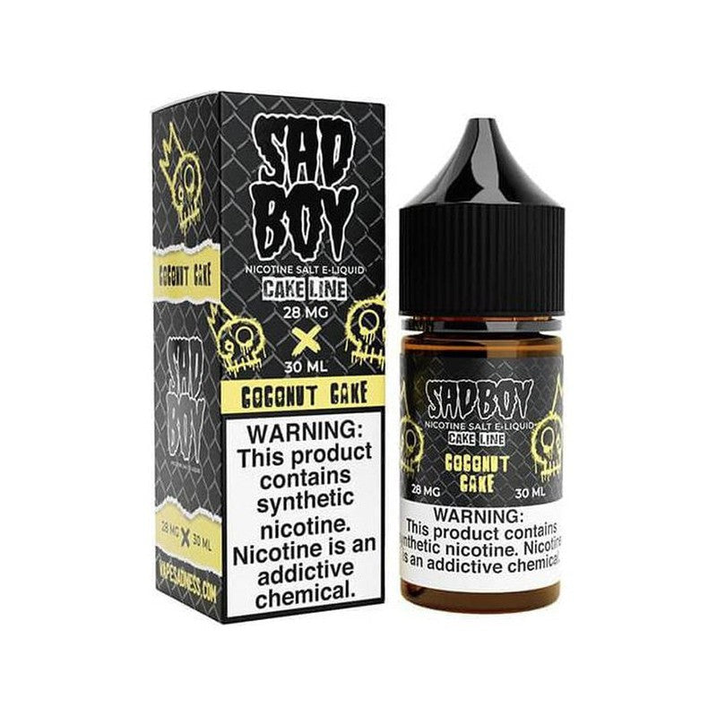 SADBOY SALTS COCONUT CAKE - 30ML - Vape Land