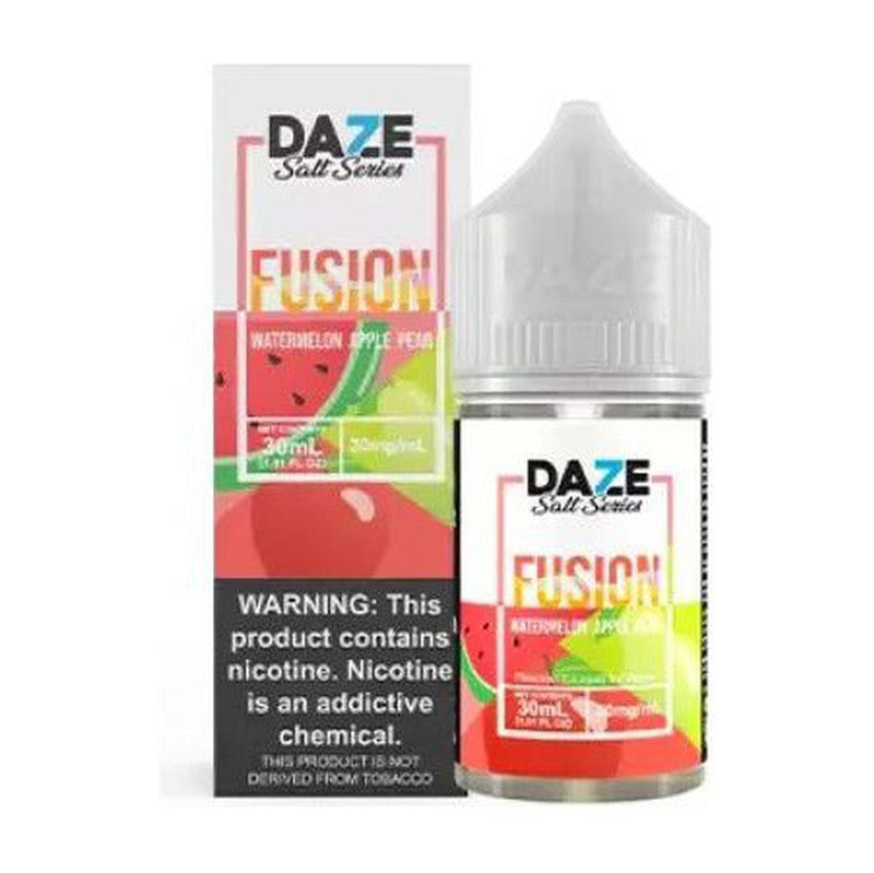 7DAZE SALTS FUSION WATERMELON APPLE PEAR - 30ML - Vape Land